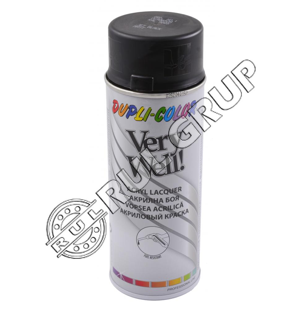 VOPSEA SPRAY DUPLICOLOR NEGRU MAT RAL9005 400ML